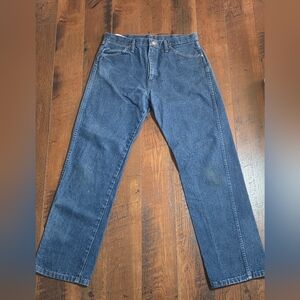 Wrangler Men's Relaxed Fit Blue Jeans